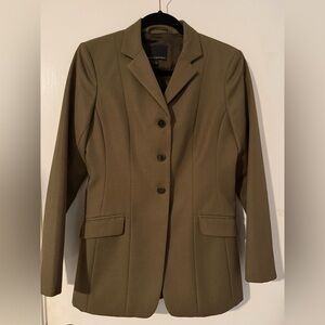 Banana Republic Olive Green Tailored Blazer Size 6